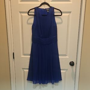 Calvin Klein Colbalt Blue Midi Dress